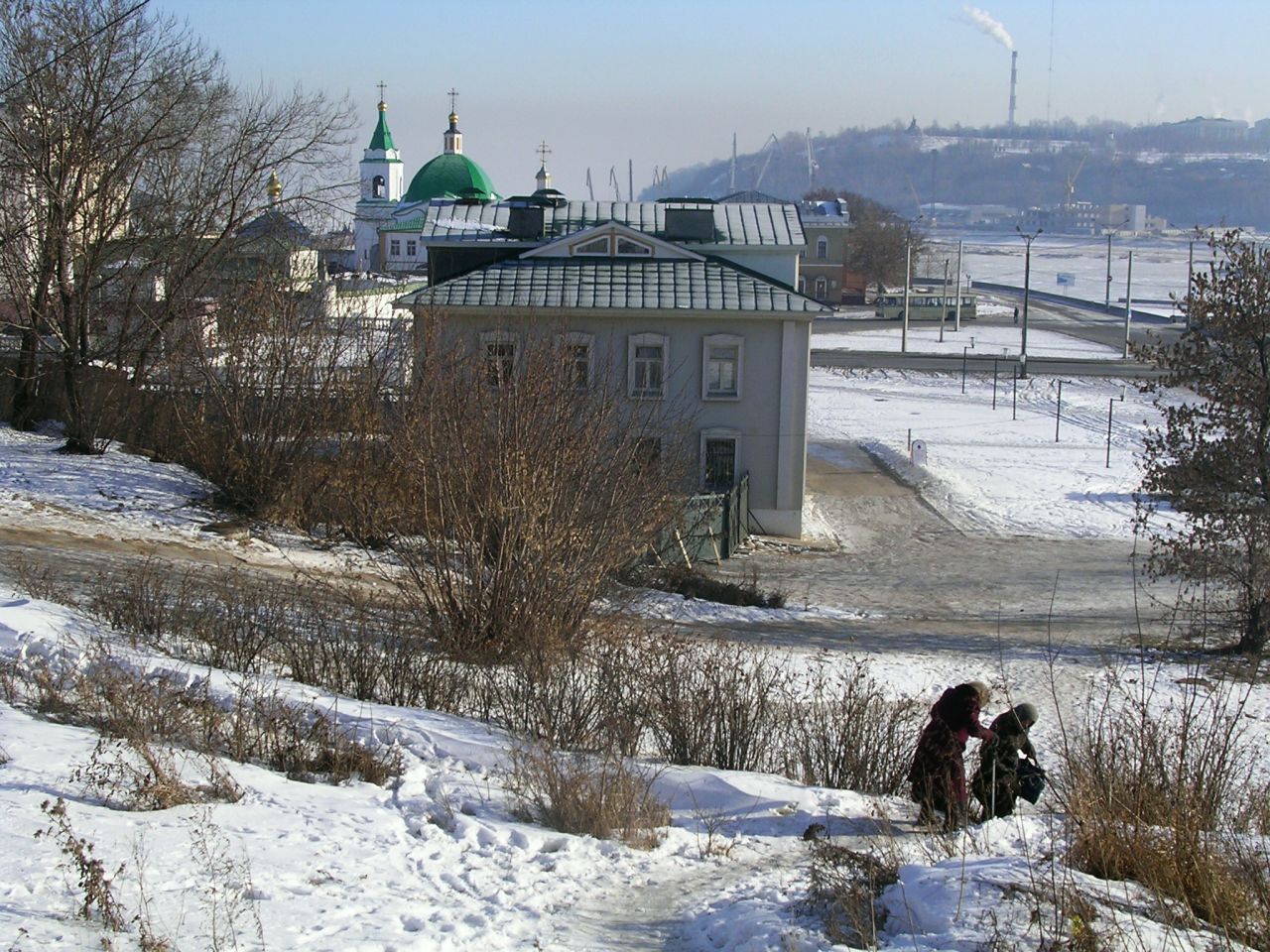 Cheboksary - a stairway to Volga's bay